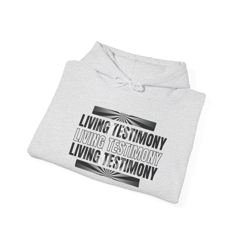 Living Testimony - Crewneck Hoodie — Stand Royal Collection - Pre-Sale