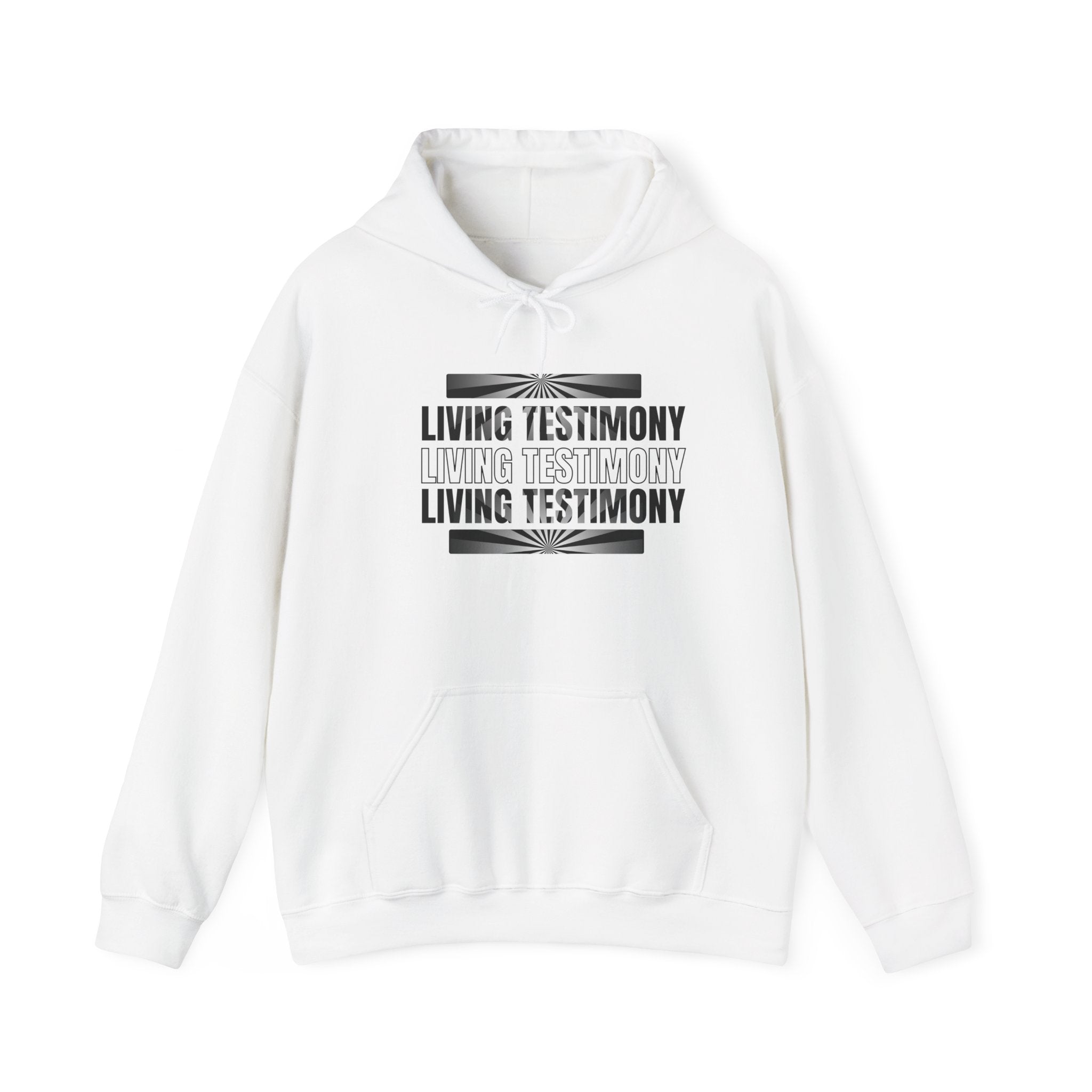 Living Testimony - Crewneck Hoodie — Stand Royal Collection - Pre-Sale