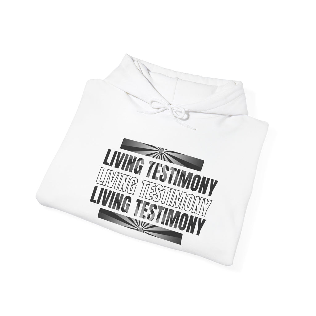 Living Testimony - Crewneck Hoodie — Stand Royal Collection - Pre-Sale