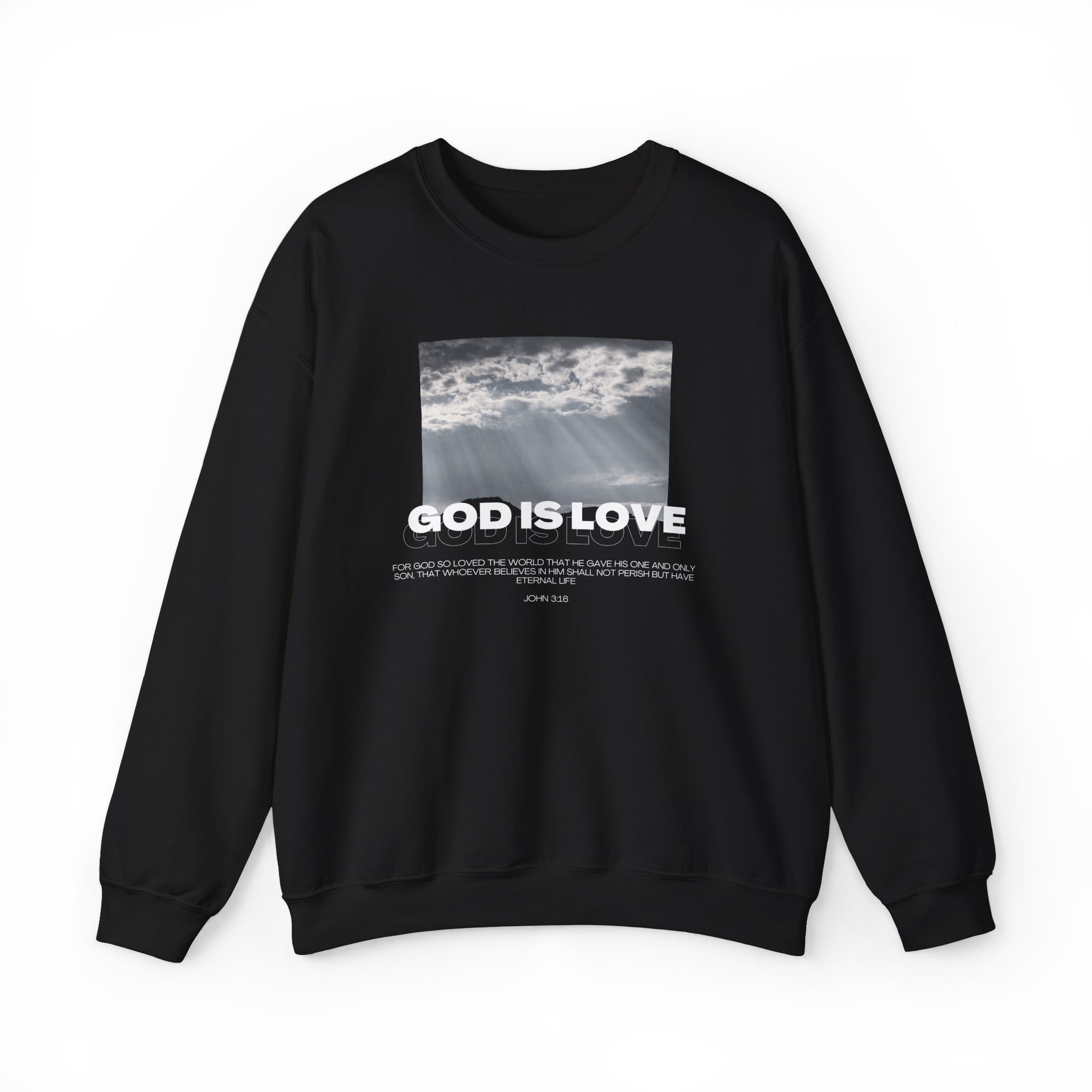 God Is Love - Crewneck Sweatshirt — Stand Royal Collection - Pre-Sale