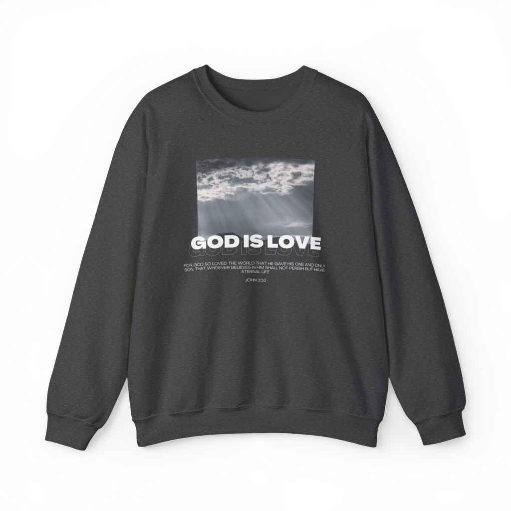 God Is Love - Crewneck Sweatshirt — Stand Royal Collection - Pre-Sale