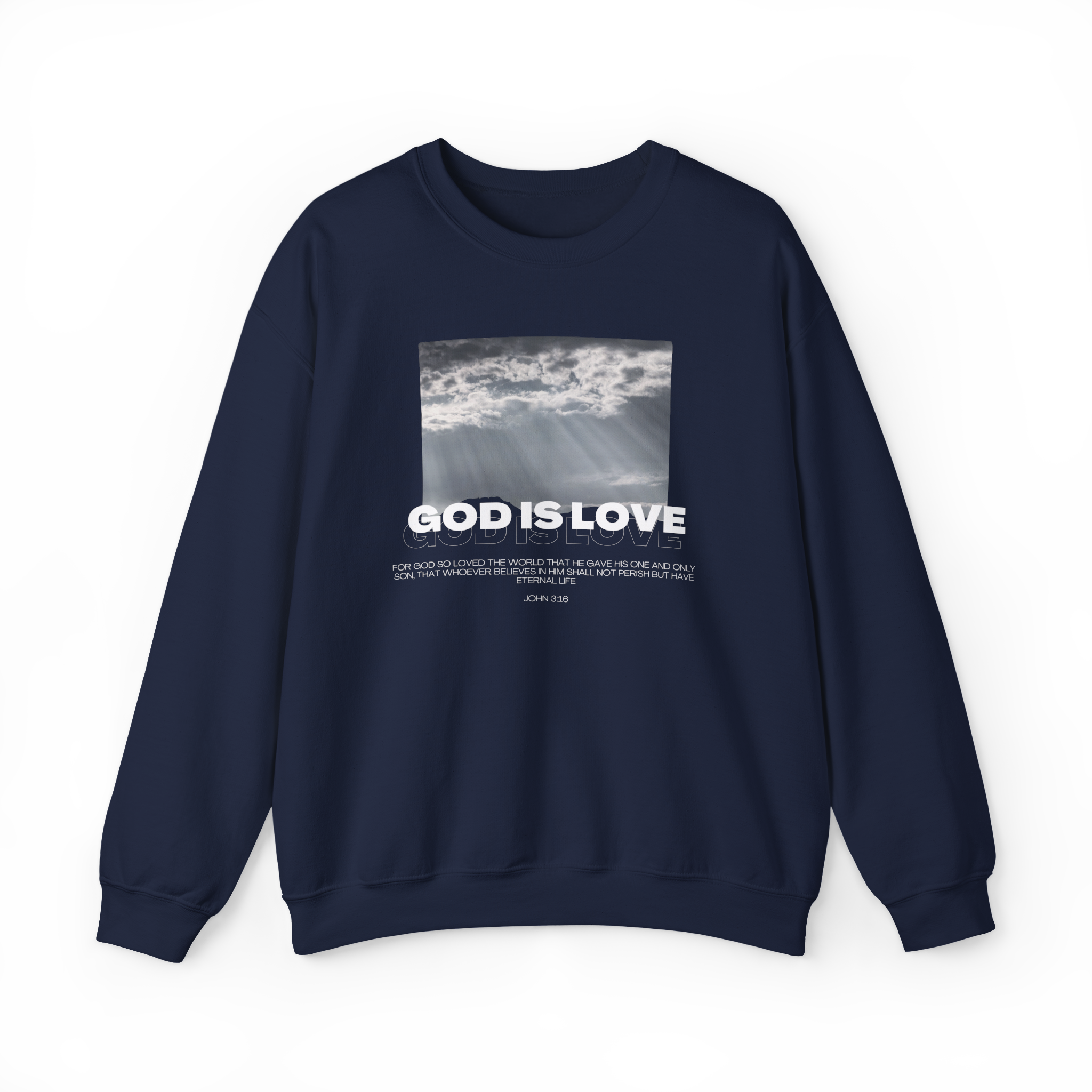 God Is Love - Crewneck Sweatshirt — Stand Royal Collection - Pre-Sale
