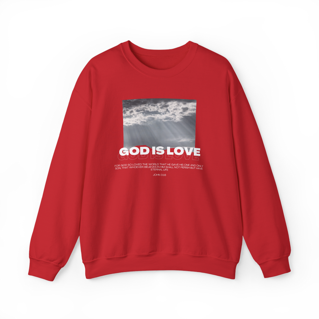 God Is Love - Crewneck Sweatshirt — Stand Royal Collection - Pre-Sale