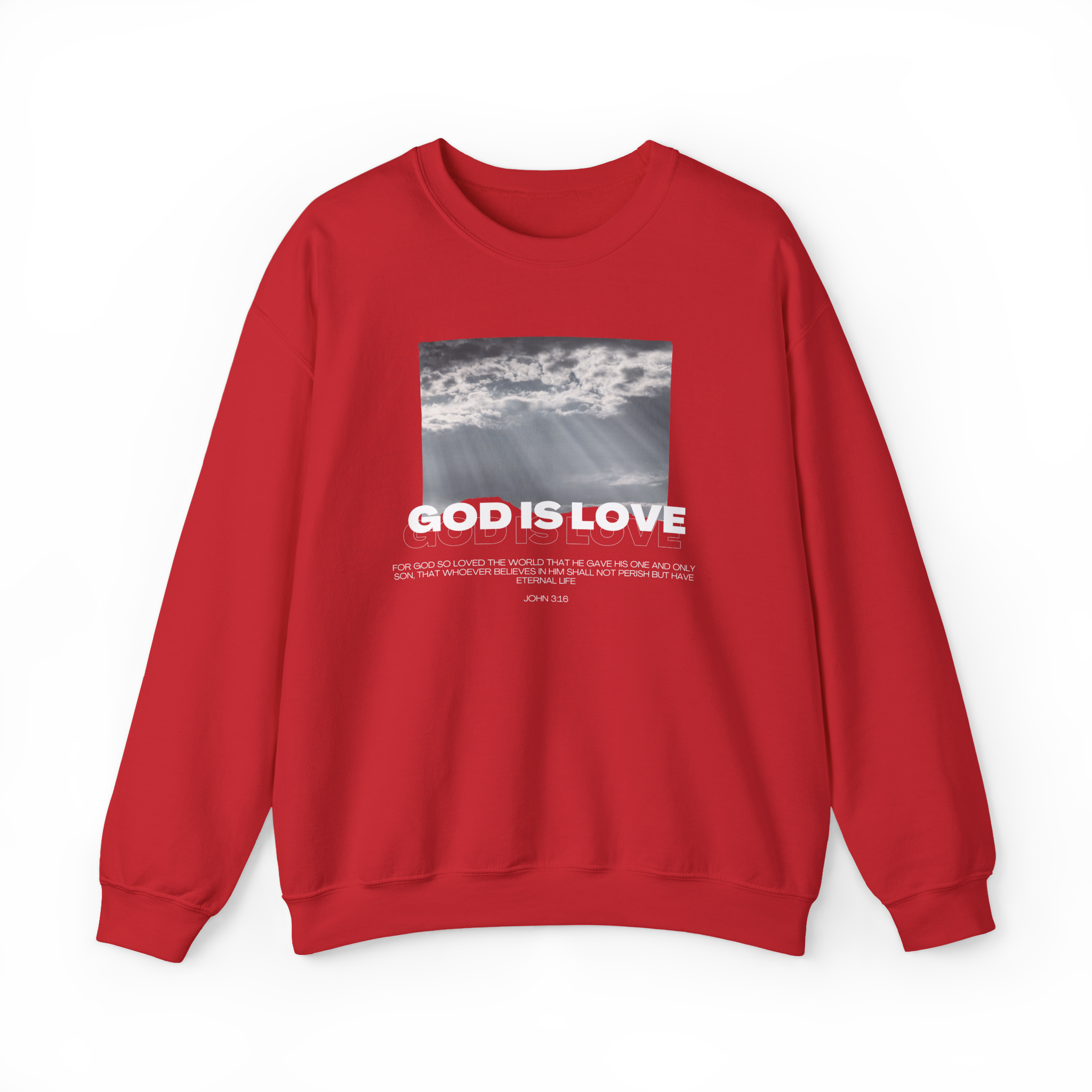 God Is Love - Crewneck Sweatshirt — Stand Royal Collection - Pre-Sale